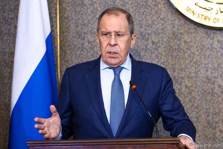 Lavrov says Russian goal to oust Ukraine's president