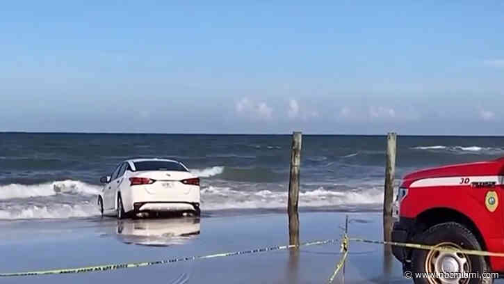 Car Crashes Through Crowded Central Florida Beach, Injures 4 People