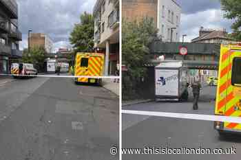 Brockley station: Emergency services attend incident