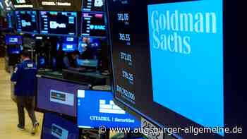 Gewinn von Goldman Sachs sinkt um fast die Hälfte - Augsburger Allgemeine
