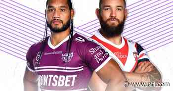 Sea Eagles v Roosters: Trbojevic set to return; Manu, Collins on track - NRL.COM