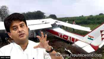 Aviation Min laments 'unfortunate' Pune aircraft crash-landing; DGCA to investigate case - Republic World