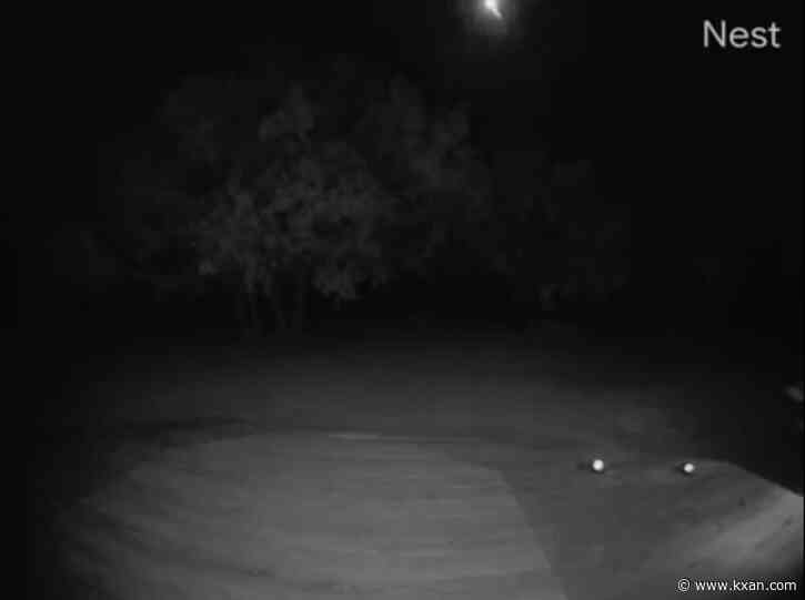 VIDEO: Central Texans dazzled by late night fireball sightings