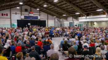 PC leader hopeful visits Barrie