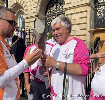 Queen's Baton Relay receives royal welcome from Blackburn with Darwen - Lancashire Telegraph
