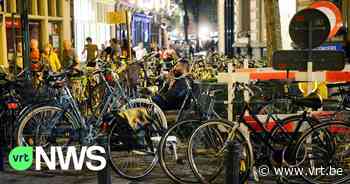 Gent telt vandaag fietsen in de feestenzone: "Veel fietsen staan verkeerd en onveilig gestald" - VRT NWS