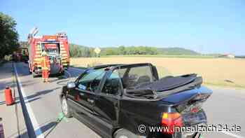 Unfall auf der AÖ2 bei Töging: Zwei Personen offenbar in Klinik
