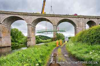 Victorian footbridge reopens after almost two years of 'painstaking' restoration - Harrow Times