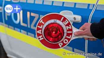 Rathenow: Angetrunkener Mann verletzt Polizisten - Märkische Allgemeine Zeitung