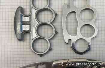 BPOLI EF: Bundespolizei nimmt aggressivem Mann am Erfurter Hauptbahnhof Waffen ab