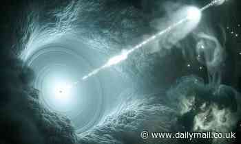 Origin of 'ghost particles' is likely a galactic nuclei fed by supermassive black holes