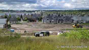 Vehicle found after crashing near Midland construction site with driver inside