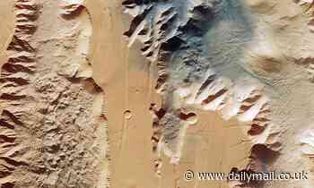 Mars' Valles Marineris, which is 20 times wider than the Grand Canyon, seen in stunning new images