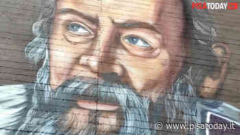 In città un nuovo murale dedicato a Galileo Galilei, l'appello: "Chi vuole doni il proprio muro" - PisaToday