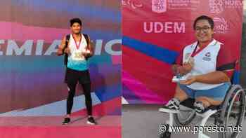 Paratletas campechanos ganan dos medallas de plata en Gran Prix de Monterrey - PorEsto