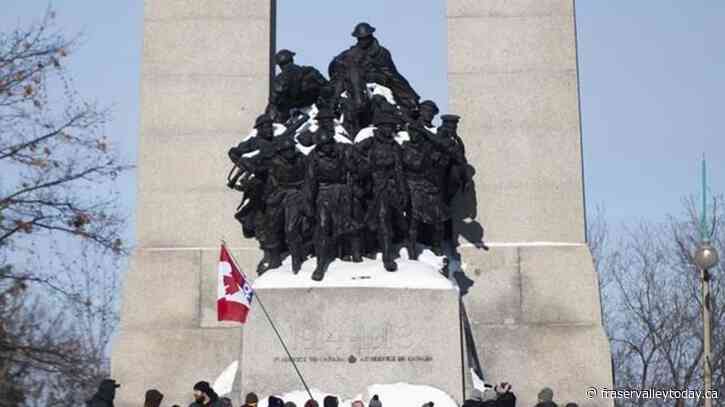 Anand calls out ‘desecration’ after Tomb of the Unknown Solider draped with flags