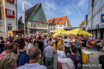 Die Panscher sind zurück: So liefen das Stadtfest in Giengen und der Empfang für die Partnerstädte - Heidenheimer Zeitung