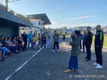 Técnicos da CBF e Unesco visitam Cocal do Sul para avaliar o projeto Gol do Brasil - Rádio Fundação Marconi - FM 99.9 MHZ - Radio Marconi