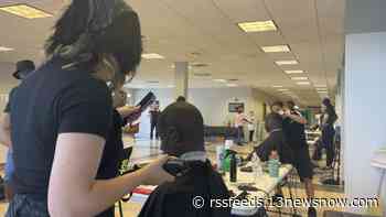 Free showers and haircuts for the homeless at Norfolk church