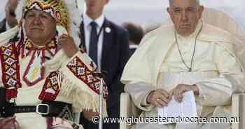 Pope sorry for 'evil' schools in Canada - Gloucester Advocate