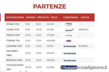 Volo per Londra fermo 7 ore a Genova: "C'è un volatile nella turbina" - LaVoceDiGenova.it