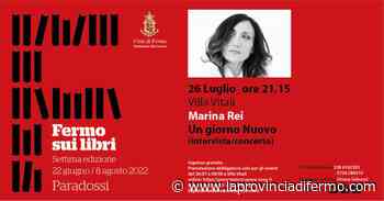 Cantante e scrittrice, martedì Marina Rei ospite a "Fermo sui Libri" - Laprovinciadifermo.com