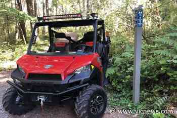 Saanich fire crews rescue injured biker from Mount Work trails - Victoria News