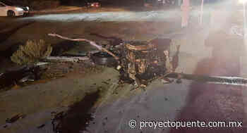 Choque volcadura en carretera Hermosillo-Ures deja 7 personas heridas - Proyecto Puente