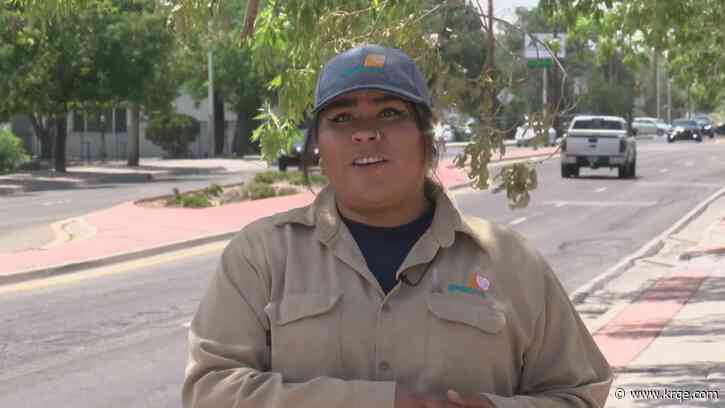 PNM worker helps pregnant crash victim