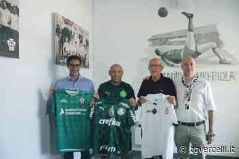 Scambio di maglie tra le società “sorelle” Pro Vercelli e Palmeiras - tgvercelli.it