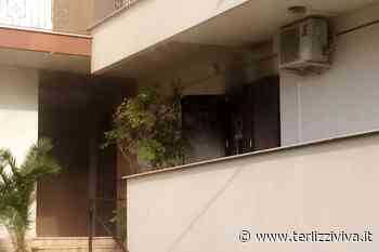 Paura a Terlizzi, fiamme da un appartamento in strada privata Bellini - TerlizziViva