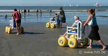 Niet goed te been? Maak gebruik van strandrolstoel in Zeebrugge - Het Laatste Nieuws