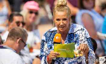 Andrea Kiewel verteilt Ekel-Eis an „Fernsehgarten“-Publikum - TV Digital