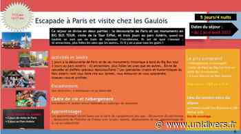 sejour escapade à Paris et visite chez les gaulois parc asterix plailly lundi 1 août 2022 - Unidivers