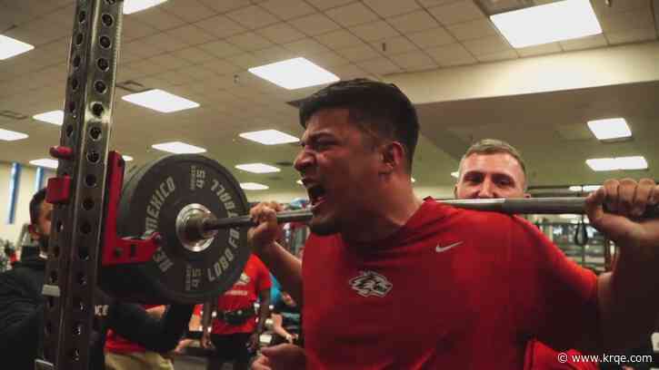 Sports Desk: Lobo Football feels bigger, faster, and stronger