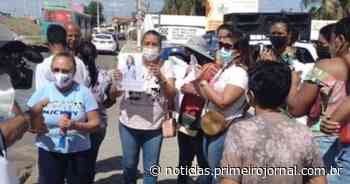 Juazeiro: Familiares protestam em frente ao hospital que mulher teve órgãos perfurados - Primeirojornal