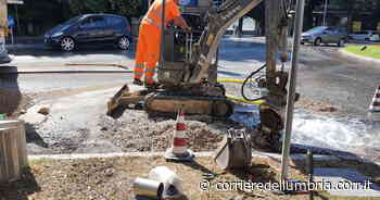 Perugia, esplode tubatura: senza acqua mezza città dall’alba fino a metà pomeriggio - Corriere dell'Umbria