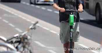 Polizei stoppt mehrere E-Scooter-Fahrer, die zu viel getrunken hatten - Rheinpfalz.de