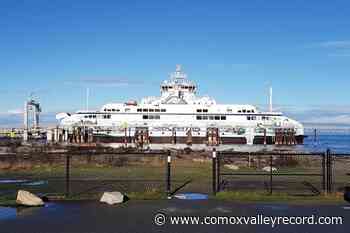 Online foot passenger bookings now available on Comox - Powell River route - Comox Valley Record