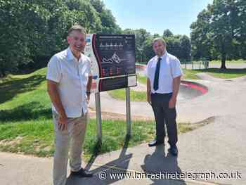 Accrington butterflies help tenth park to fly the green flag