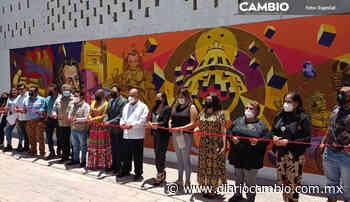 Secretario de Cultura del estado de Puebla inaugura mural en Tepeaca - Diario Cambio