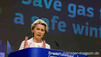 Notfallplan: EU-Staaten verständigen sich auf Pläne zur Gas-Einsparung