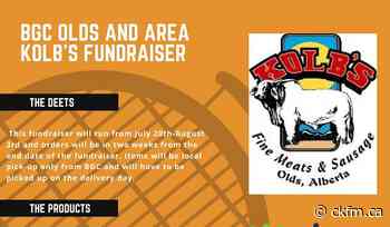 BGC Olds & Area Holding Fundraiser With Kolb's Fine Meats & Sausage - ckfm.ca