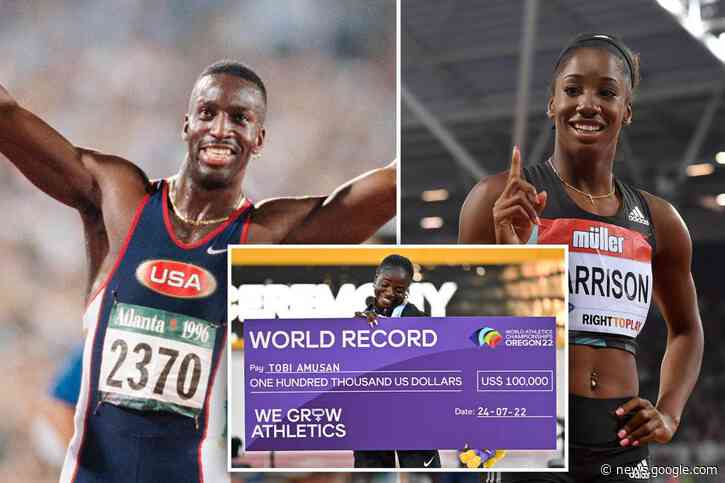 Michael Johnson 'accused of racism' for questioning track world records - New York Post