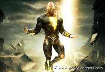 Black Adam film starring Dwayne Johnson Comic-Con teaser trailer