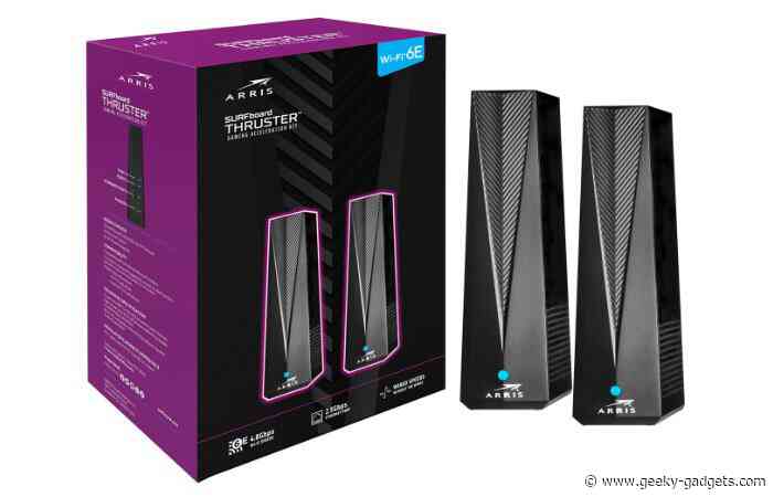 Increase your network speeds with the ARRIS SURFboard Wi-Fi 6E