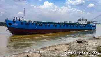Maersk creates a fast and reliable India-Bangladesh cross-border logistics solution using inland waterways - Maersk