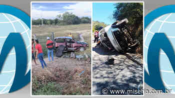 Mais acidentes em Nova Olinda, Crato e Barbalha com um morto e vários feridos - Site Miséria