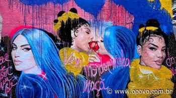 Crato: Ludmilla e Luisa Sonza visitam mural feito para elas por cearense - O POVO