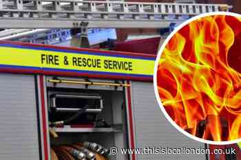 House fire in Bexleyheath destroys neighbours shed